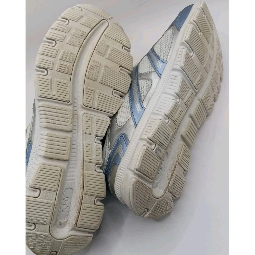 Ryka Shoes Womens 8.5M‎ Harmony SMT Sporty Low Sneakers White Blue Mesh Lace Up